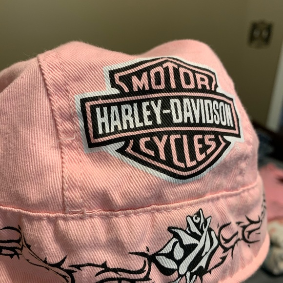 Pink Harley Riders cap - Picture 3 of 3